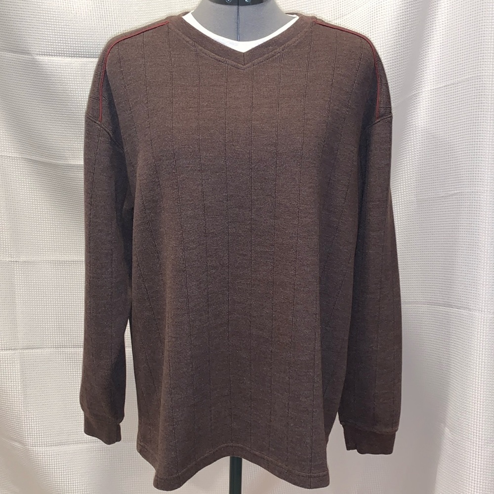 Columbia pull over sweater men’s large - Picture 2 of 4